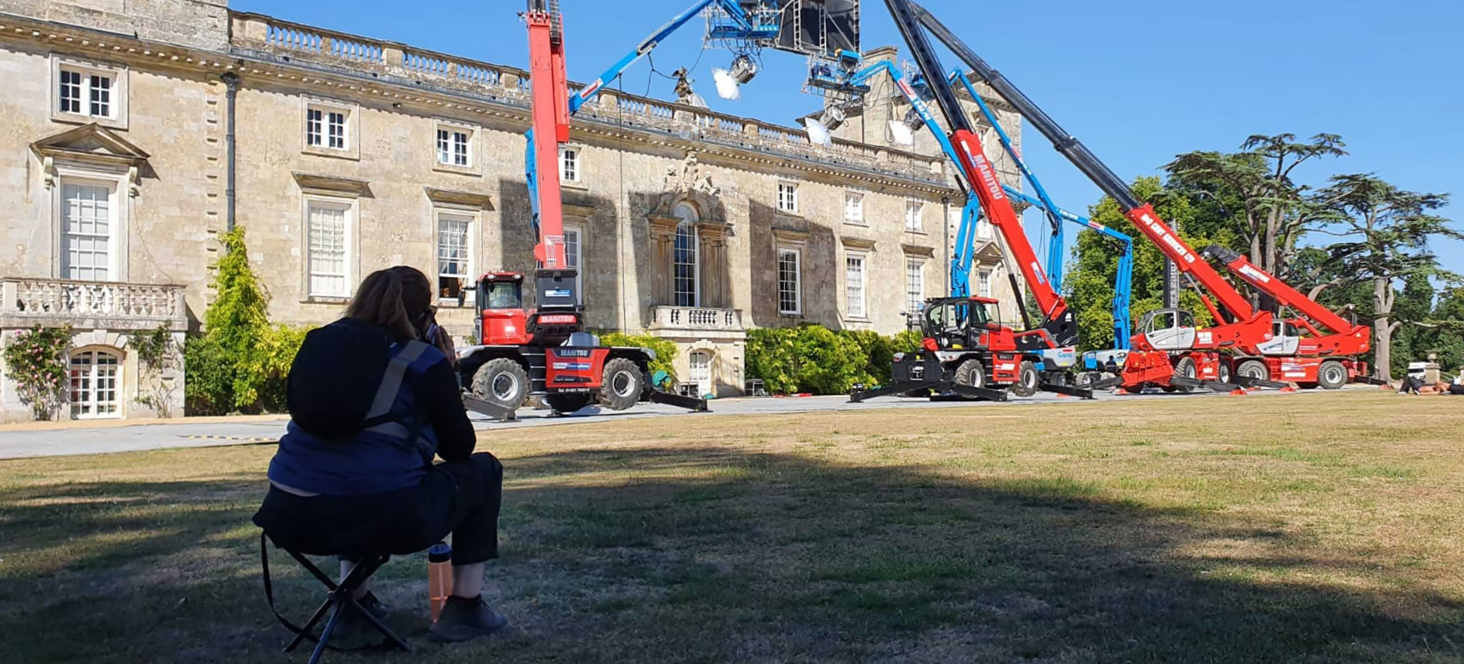 Media Lifting Solutions for event, film and TV heavy lifting machinery
