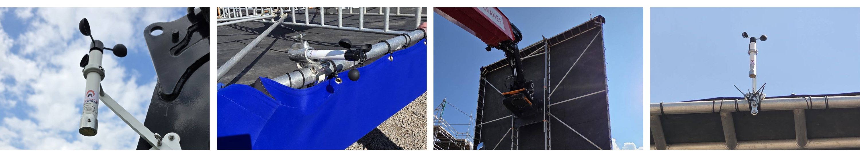 Smartphone wind anemometers for hire and for sale from Media Lifting Solutions Ltd