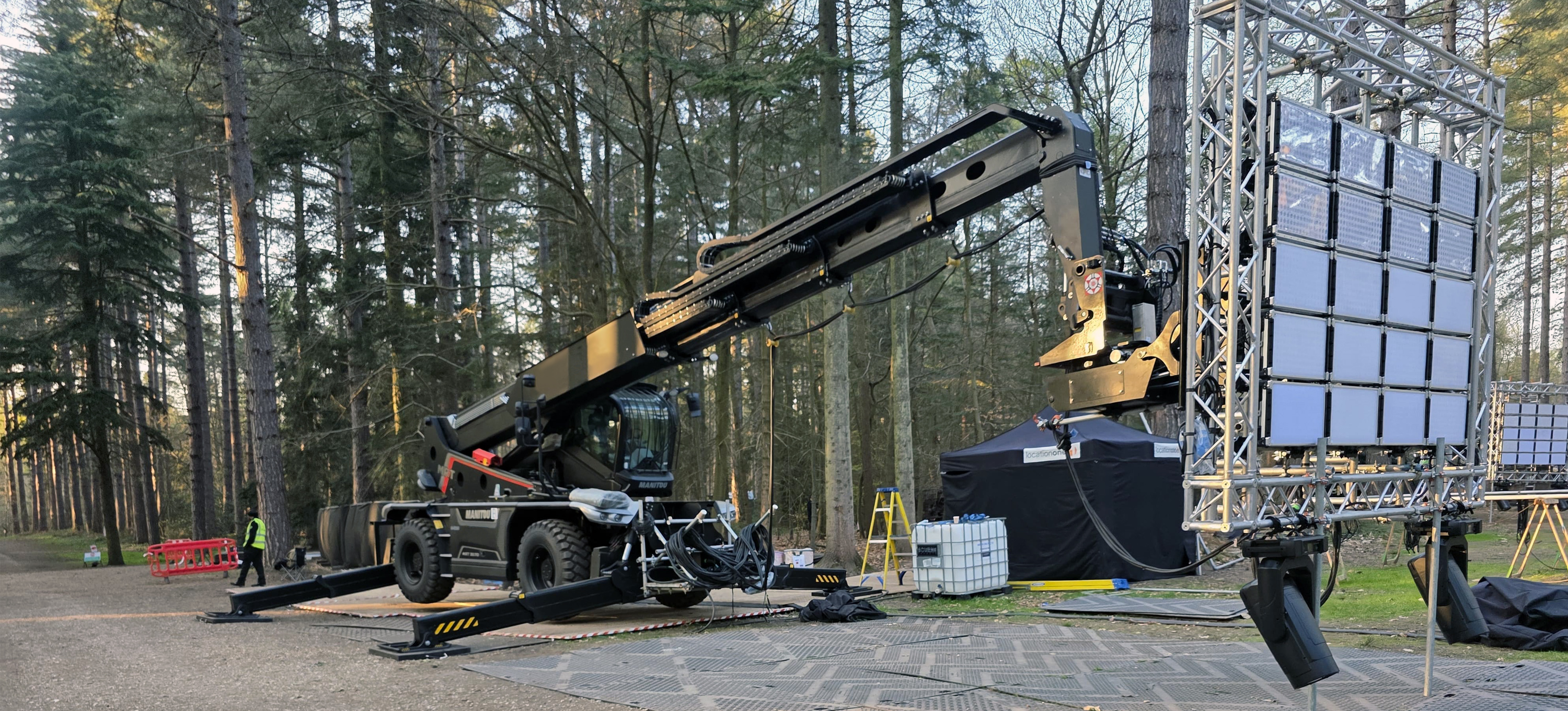 Media Lifting Solutions powered access and heavy lifting hire