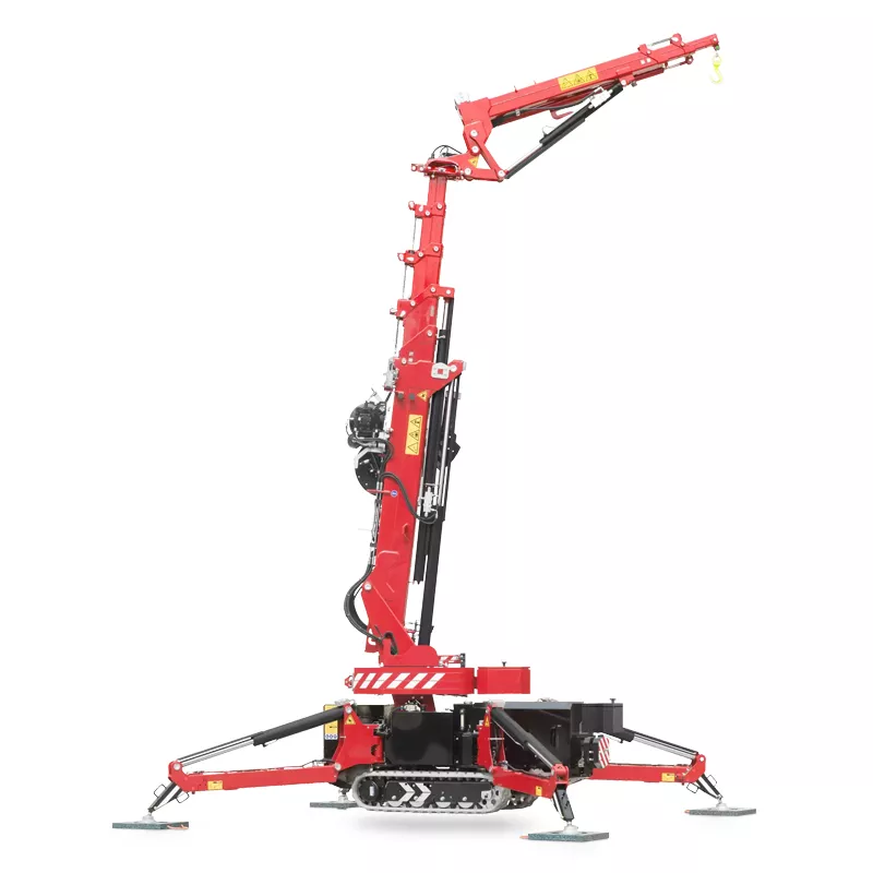 Hoeflon C6e spider crane for hire